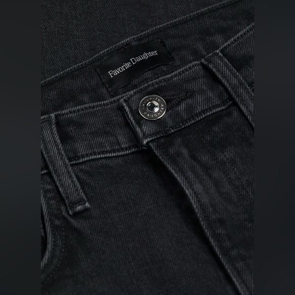 New! Favorite Daughter Split Hem Valentina Boulder 🖤 size 27 NWT! - Picture 7 of 8